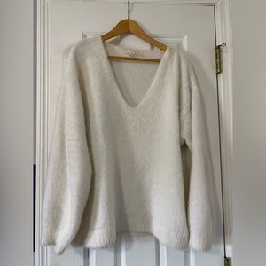 🤍 H&M Softest White Sweater 🤍